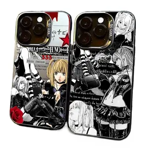 Anime Cute M-Misa A-Amane Cute Phone Cases For iPhone 17 Promax Pro Air 16 Plus 15 14 13 12 Matte Black Shockproof Cover Unique Artistic Design