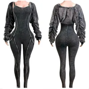 Ruched Jumpsuit