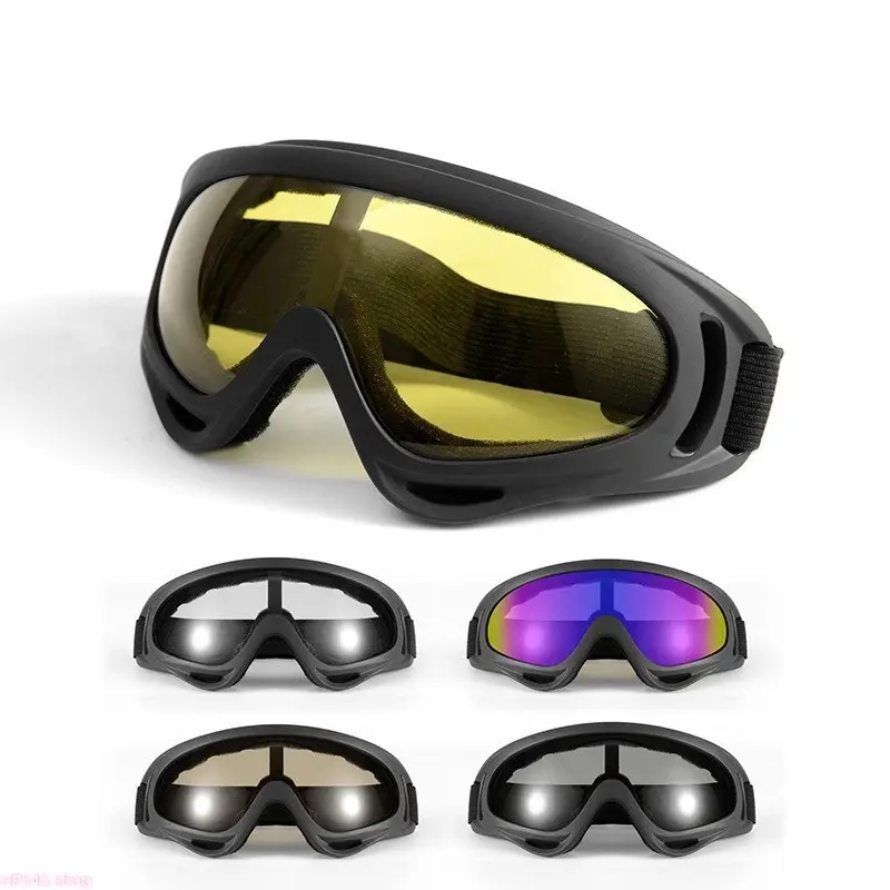 Unisex Tactical OTG Overglasses, Solid Sporty Sunglasses, Shatterproof, Dustproof, UV-Protective, Weather-Resistant Plain Eyewear for Outdoor Hiking