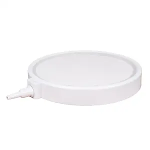 Air Stone 5 Inch Disc Diffuser in White for Fish Tank Aquarium Air Pump High-Quality Carborundum Material Healthy Water Circulation