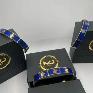 Clover Bracelet in Blue / Pulsera De Trebol