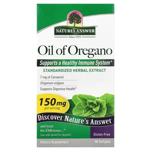 Nature's Answer Oil of Oregano, 150 mg, 90 Softgels