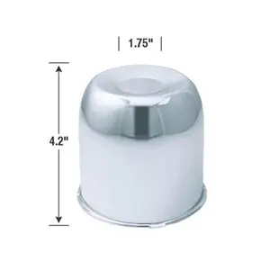 212 MAIN GORILLA HC202A Steel Wheel Center Cap Hub Cover - 4.25 in Closed End Push-Through Disc, Automotive Car Accessories, Wheel Covers, Sports Collectibles Accessory