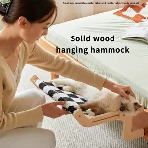 Bedside Cat Bed Cat Hammock Hanging Cat Nest Hanging Bed Windowsill Hammock Cat Stand Window Balcony Pet Cat Sunbathing
