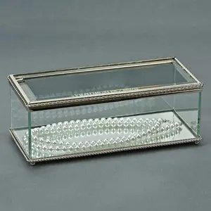 Rectangular Hinged Box, Glass