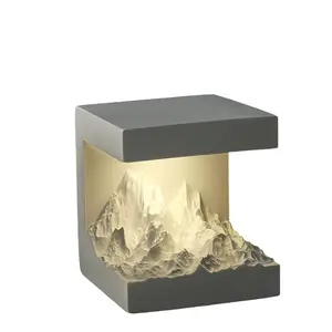 Snow Mountain Aromatherapy Ornament Birthday Gift Holiday Souvenir Essential Oil Aromatherapy Gift Box Fragrance Diffuser Stone Gift
