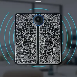 Rechargeable USB Foot Massager Mat, Portable Plastic Foot Massager Pad, Odorless Electric Massage Device for Fet Relief, Perfect Gift for Women, Men, and Family