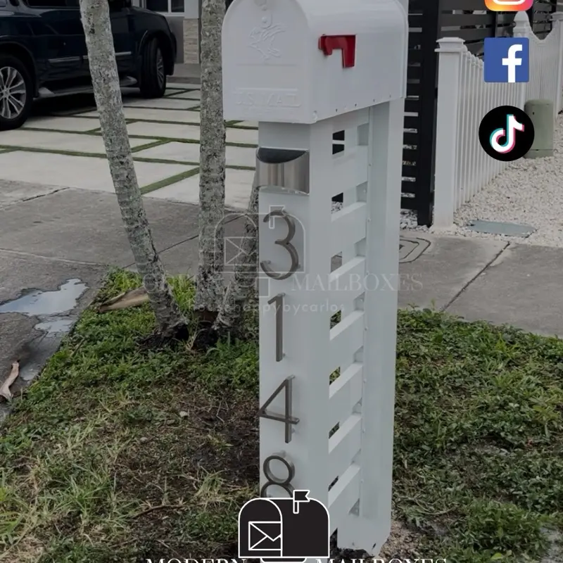 Mailboxes, both Modern and Fresh for your home