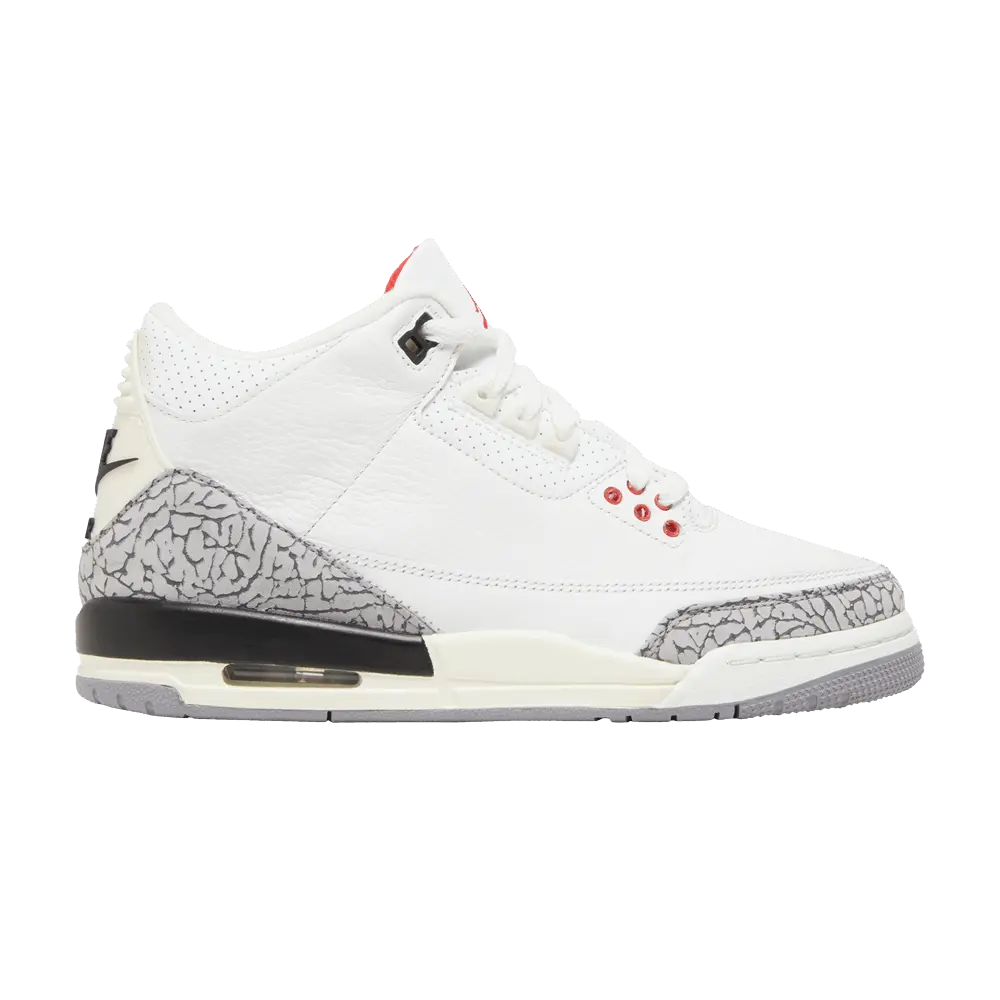 Air Jordan 3 Retro GS 'White Cement Reimagined'