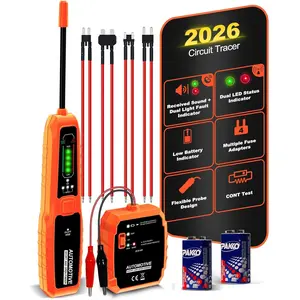 Automotive Circuit Tracer & Short Open Finder, DC 6-42V Professional Electrical Wire Tracer with Tone Generator, Diagnostic Tool for Cars, Trucks, DIY Repair