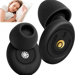 Super Noise Cancelling Sleep Earplugs, Includes 2 Replacement Sleeves & Storage Box, Soft Durable, Ideal for Sleeping, Concerts, Travel, Study