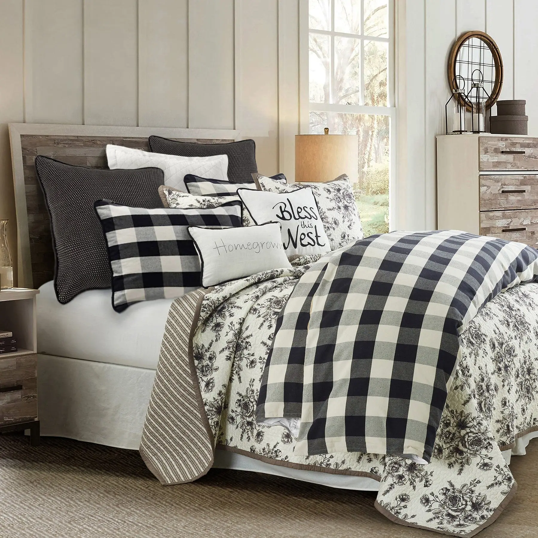 Camille Buffalo Check Bedding Set
