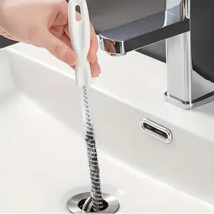 Sink Drain Cleaning Brush, Reusable Sink Drain Cleaning Brush, Flexible Sink Drain Cleaning Tool, Kitchen Cleaning Tool, Drain Clog Remover