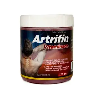 Artrifin Vitaminado 125 gr Gel Natural for Arthritis, Lumbago, Nerve Pain, Anxiety, and Hormonal Changes - Suitable for Adults Healthcare Therapy Bathroom Therapeutic