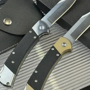 112 Compact & Elegant Folding Knife with Sheath - Perfect for Everyday Convenience and Safe Carrying