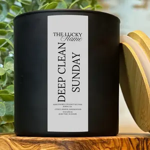 Deep Clean Sunday Candle