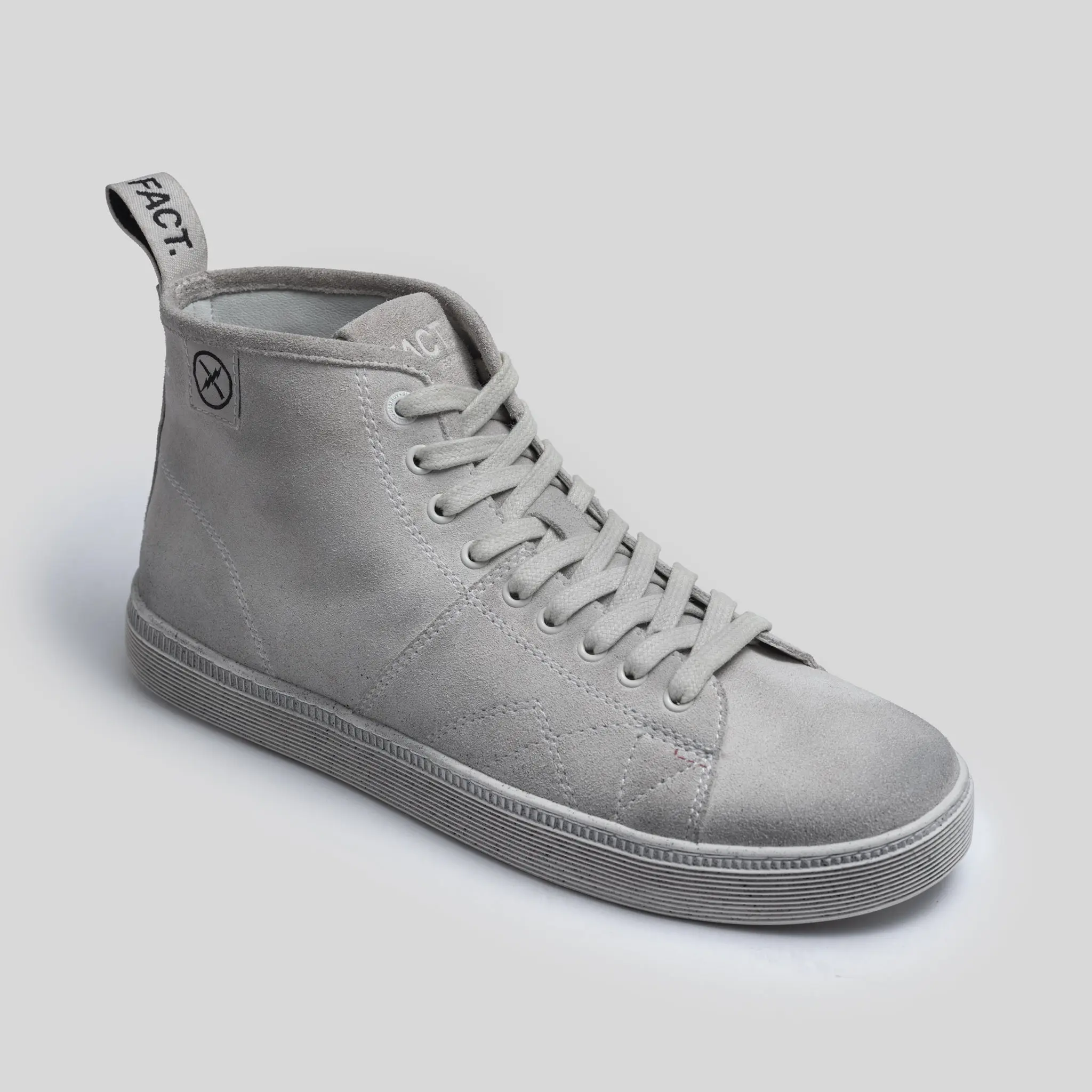 CNTRL - Dirty White Suede Cup Sole Monkey Boot
