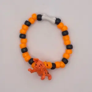 Prize Puppy Kandi Bracelet (Orange)