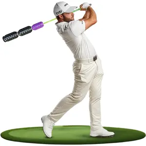 Aero Stiff Shaft, Golf  Aid and Warm Up Tool, Speed Stick for Golf, Golf Swing Trainer, Improves Swing Speed, Wind Resistance, Adjustable Pineapples,  Up to 30 Yards  Your Drive