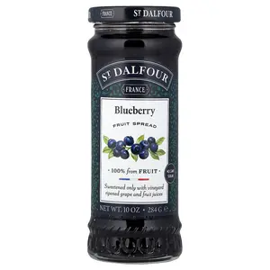 St. Dalfour Blueberry Fruit Spread, 10 oz (284 g)