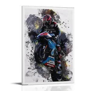 MotoGP-poster Posters Music Album Cover Posters Canvas Wall Art High-Resolution Vintage Band & Artist Prints for Room
