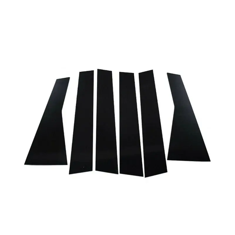 Gloss Black Pillar Post Door Window Trim Cover Set For Honda Odyssey 2018-2022 – Self-Adhesive, 10-Piece