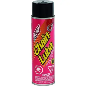 Klotz KL-605 Chain Lube 15.5oz, Extends Life of Chain and Sprockets, Waterproof Formula, Environmentally Safe