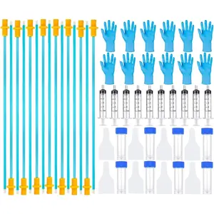 15 Set Disposable AI Artificial Insemination Dog Breeding Kit Canine Breeding Supplies for Large Breeds (11.8 inch)