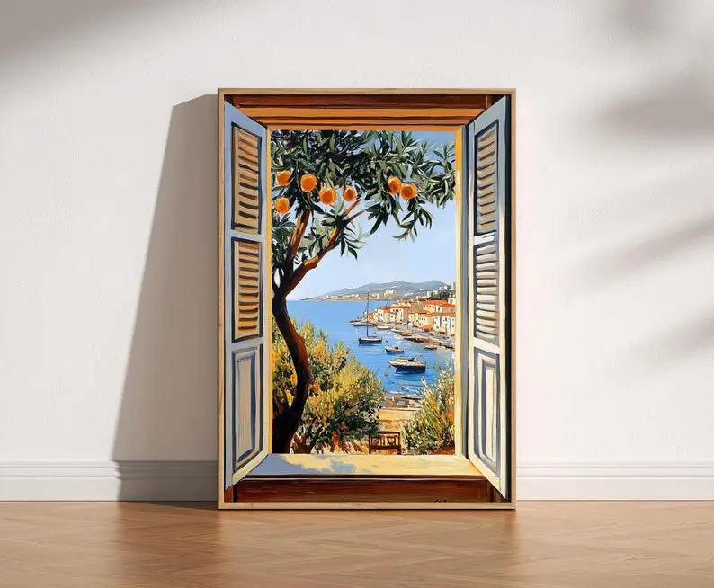 Open Window Henri Matisse Print Poster Home & Office Decor