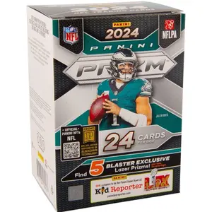 2024 NFL Prizm Blaster Box (Exclusive Orange Lazers)