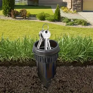 Realistic Sprinkler Key Hider, Fake Sprinkler Head Key Storage Device, Money Hiding Camouflage, Convenient Storage Device