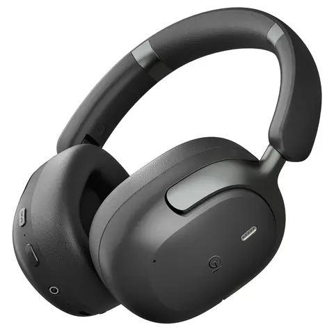 GEARit Over-Ear Bluetooth Headphones - Active Noise Cancellation, Adjustable, Intuitive Controls, 45H Playtime, 360 Spatial Audio, Multipoint, Foldable, Lightweight, Built-In Mic & Batteries, Memory Function, Work from Home Tool, iPhone/Android Compatible