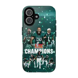 Philadelphia Football Themed Phone Case Premium Matte Texture, Protection, Shockproof, Anti-Drop, Anti-Fingerprint For IPhone 17-12, Pro Max, Pro Plus, and Samsung S25-22 Protection Safety