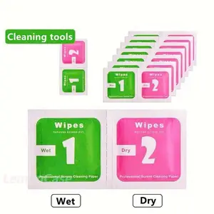 Dry Wet Cleaning Wipes Paper Dust Removal Papers FOR PHONE CASE, TRENDY AND FASHION