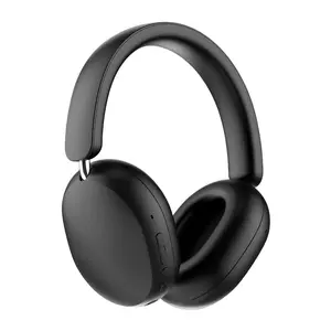 Wireless Bluetooth headphones with 58-decibel noise cancellation, a built-in microphone, a USB-A port, and a portable design