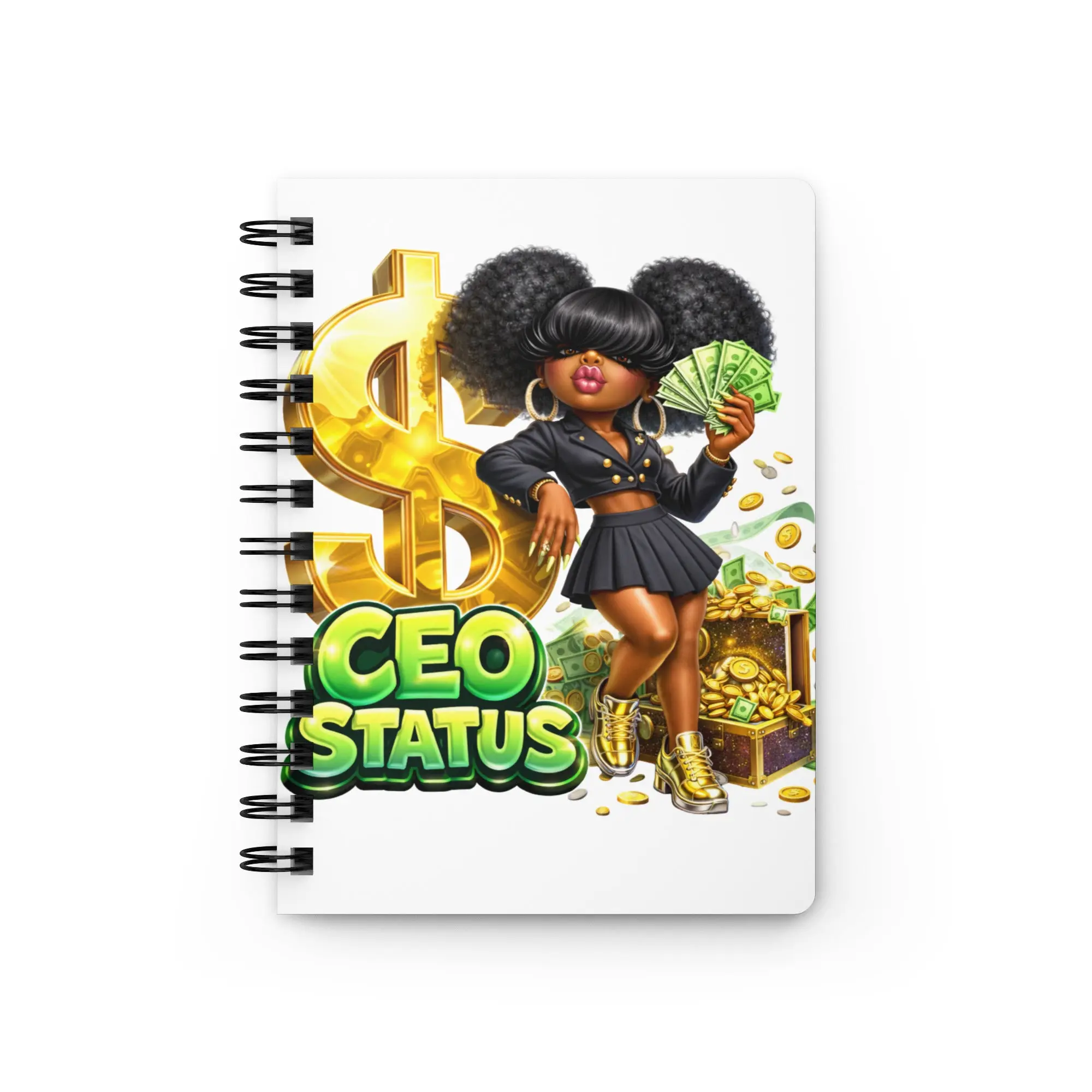 Money Mindset Spiral bound journal