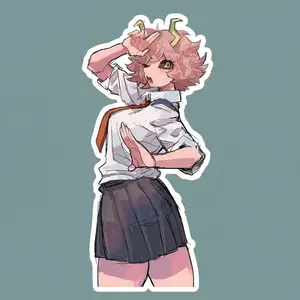 Mina Ashido Acid Hero My hero Academia Sticker