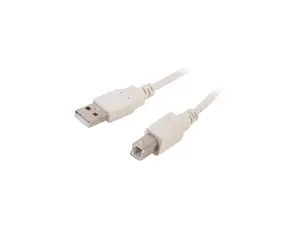 Nippon Labs 6 ft. USB cable A/male to B/male 6ft Model USB-6-AB 6 feet, USB-6-AB-10P, 10 Packs