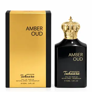 Amber Oud Eau De Parfum (Unisex) by Tahaara Fragrances 3.4oz(100ml)