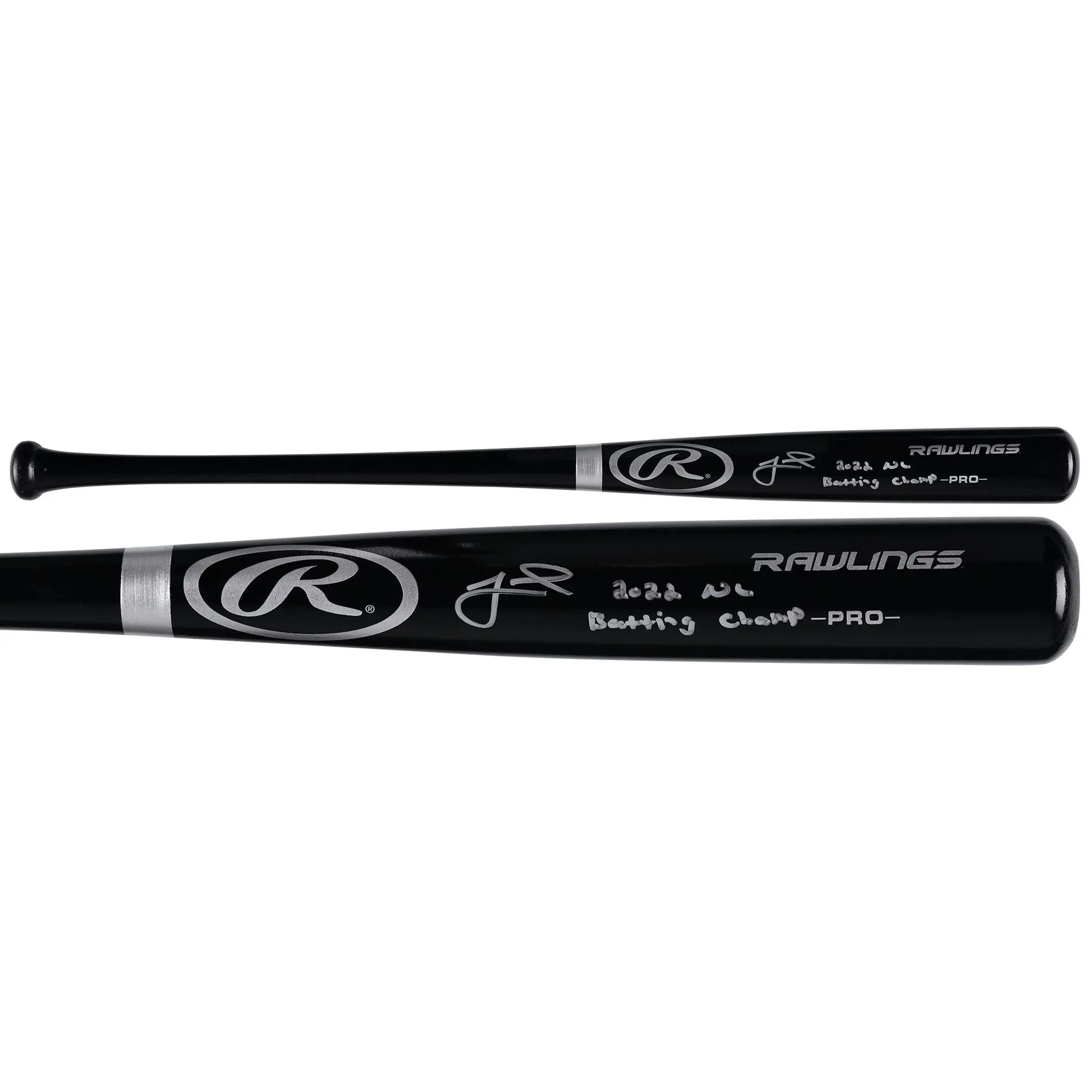 Jeff McNeil New York Mets Signed Rawlings Pro Bat w/22 NL Batting Champ Insc