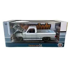 M2 Machines 1975 Chevrolet Cheyenne Super 10 Truck S42 1:24 Diecast Squarebody Syndicate Collectible Fifty Shades