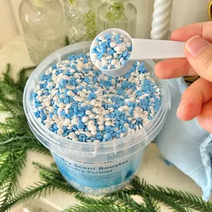 Fresh In-Wash Laundry Scent Booster Beads, Lily Dew 💧🤍 , Sea Camellia  In-wash fabric beads designed to be gentle with a light boost of scent,  680g/900g, Boxed/Drum, Laundry Fragrance Booster, Laundry Odor Eliminator for Smelly Laundry