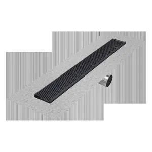 QM Drains 33.700.32FSO Delmar Series 32" Standard Length Side Outlet Linear Drain