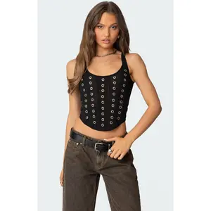 Edikted Women's Miki Grommet Corset