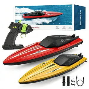 Remote Control High Speed Boat, Boat Submarine Ship Water Race Racing Toys, Speed Speedboat Boat for Pools, Valentine's Day Gifts