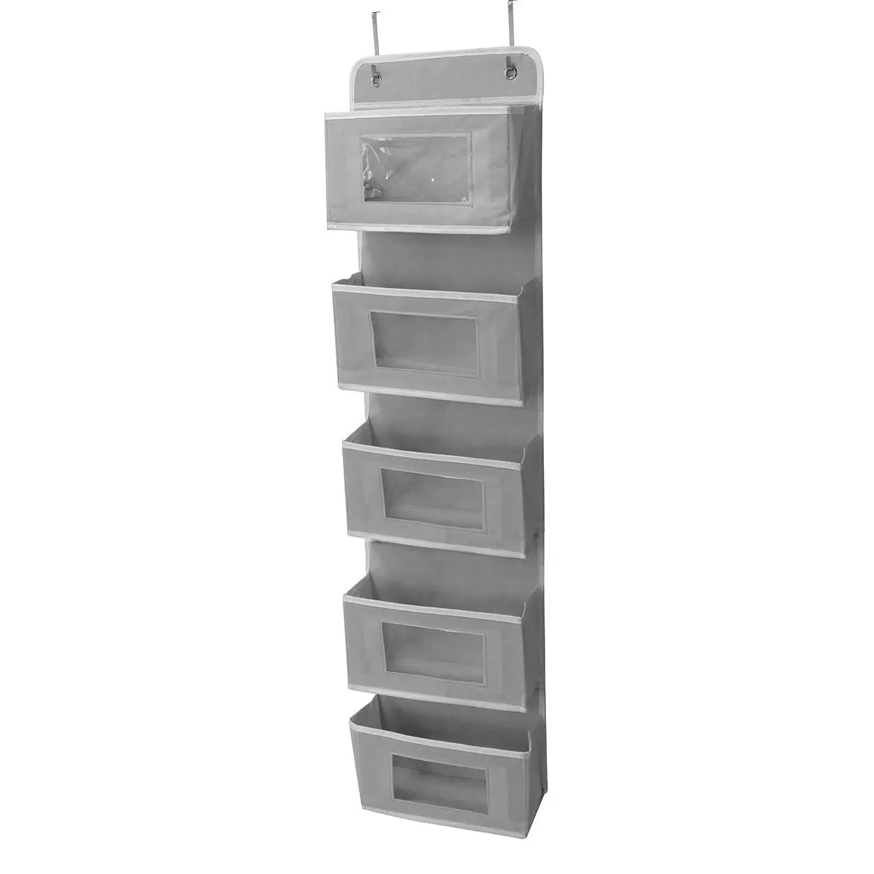 4/5 Layer Door Hanging Hangable Storage Cabinet, Large Capacity Fabric Box, Anti-Tilt Doors, Ideal for Bedroom, Bathroom, Food Storage, Space Saving Organizer, Hanging Storage Bag, Storage For Organizing, Room Organizers