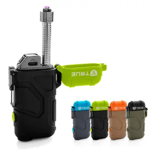 True Plasma Lighter XRL - Extendable, Flexible, Windproof w/Built-in Flashlight