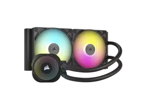 CORSAIR iCUE LINK TITAN 280 RX RGB Liquid CPU Cooler - RX140 RGB Fans - Fits Intel LGA 1851/1700, AMD AM5/AM4 - iCUE LINK System Hub Included