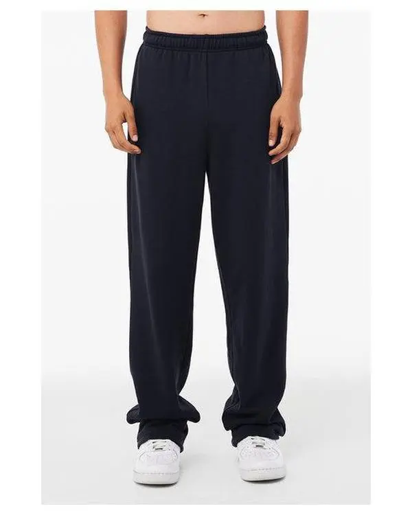 BELLA-CANVAS 3725 Unisex Solid Color Joggers - Straight-Leg Fleece Sweatpants with Adjustable Drawcord, Ethically Produced Men's Casual Lounging Workout Bottoms, Workout Joggers, Sporty Chic, Fitted, Casual Lounge, Universal, Casual Wear