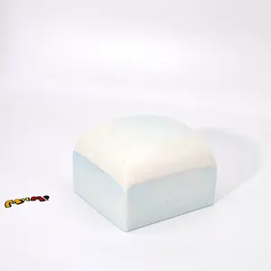 MHM Squishy Sea Salt White Chocolate Mousse Cake Children's Day Gift Slow Bounce Stress Relief Toys